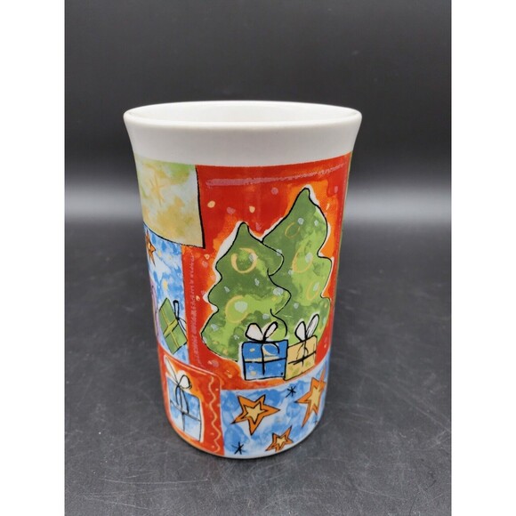 ROYAL NORFOLK CHRISTMAS MUG Various Scenes Xmas Coffee Cup Winter Colorful - Picture 2 of 12